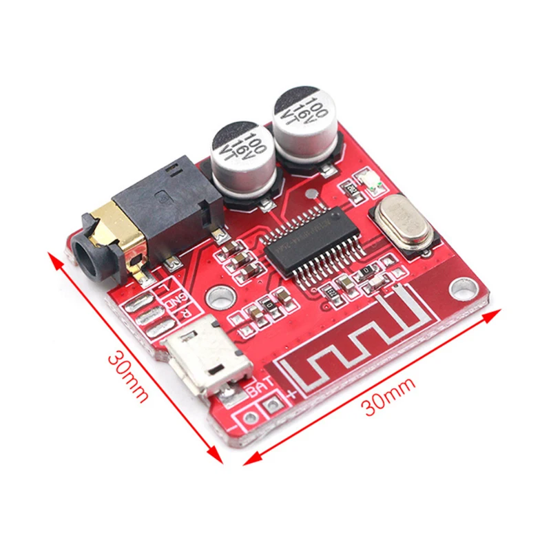 1-10pcs VHM-314 Bluetooth Audio Receiver Board Bluetooth 5.0 MP3 Lossless Car Audio Decoder Board Wireless Stereo Music Module audio decoder board