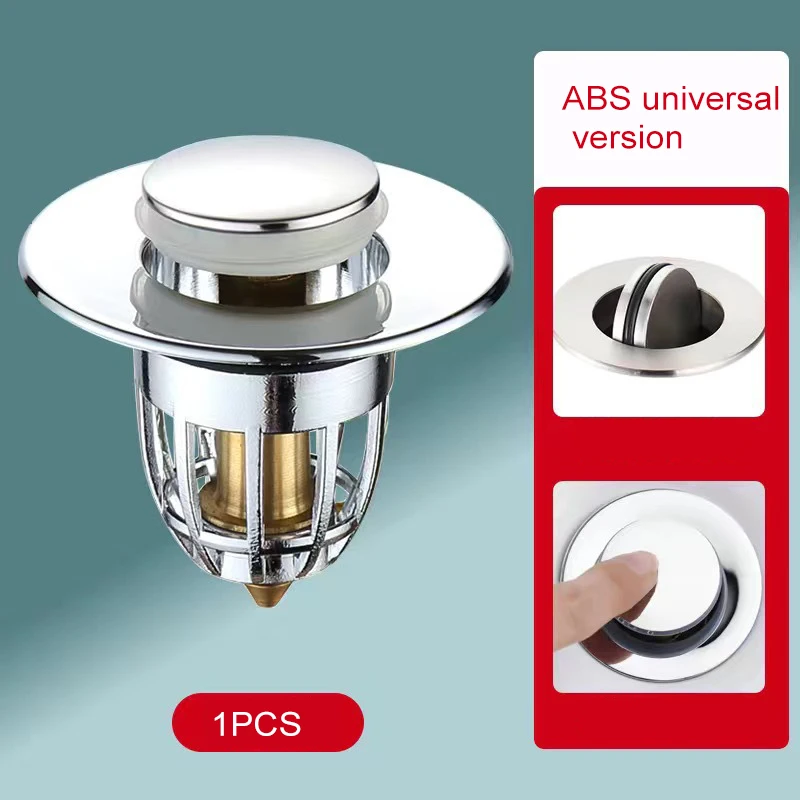 Drain Filter Kitchen Sink Filter Floor Drain Deodorant Floor Drain Core Drain Stopper Basin Drain Stopper Drain Strainer Bathroom Sink Plug Drain Pipe Plug Floor Drain Filter Bathroom Sink Stopper Washbasin Drain Plug Universal Pop-up Core Drainage Filter