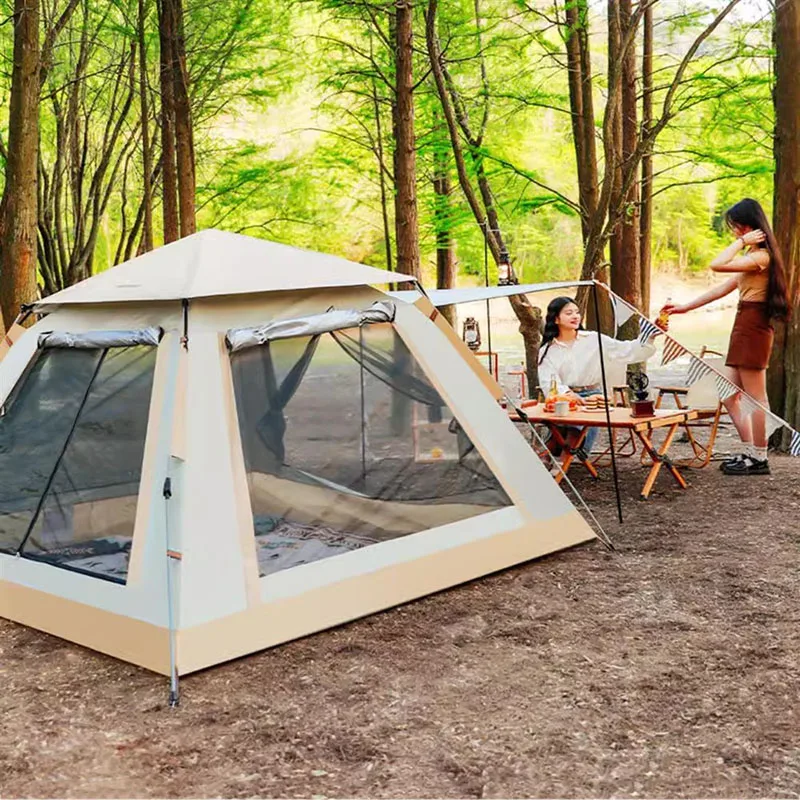 Glamping Naturehike Tent Camping Party Automatic Outdoor Beach Tents  Waterproof Big Mountainhiker Tante De Camping Tents DWH - AliExpress