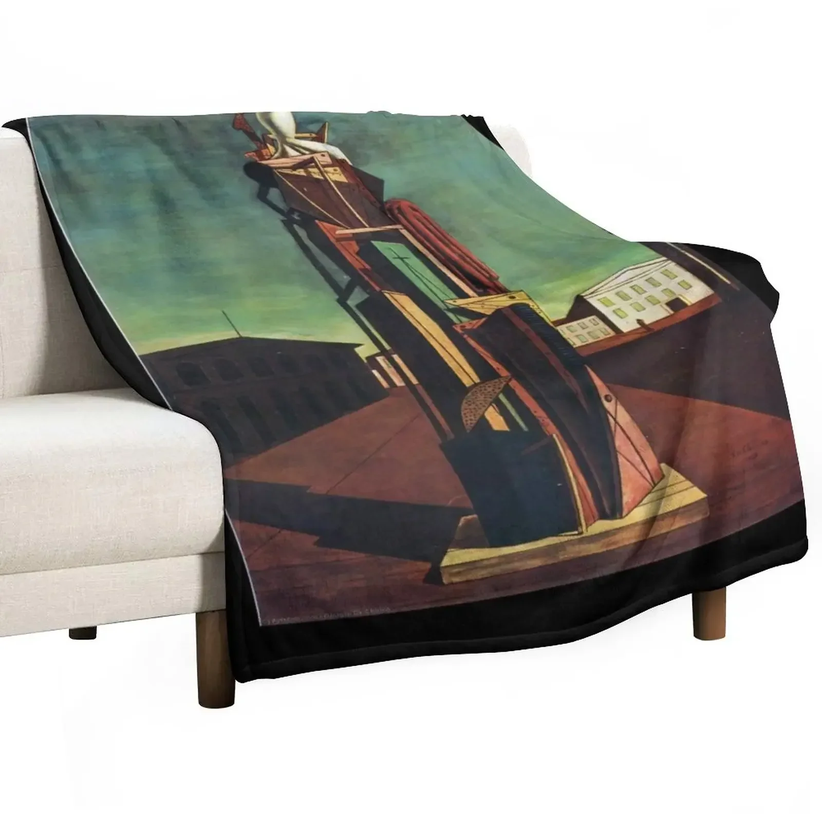 

Giorgio De Chirico Throw Blanket Winter beds Decoratives Blankets