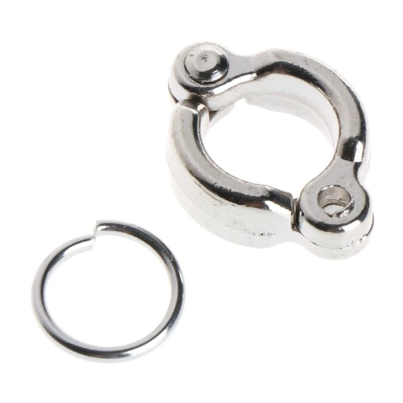 

Parrot Leg Ring Foot Clips Alloy Clip-on Rings Outdoor Fly Training Accessories
