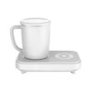 Hot & Cold Heating Refrigerated Cup Pad with Wireless Charging Water Thermostat Coaster Rapid Cooling Cup Home Office Coffee Mug 5