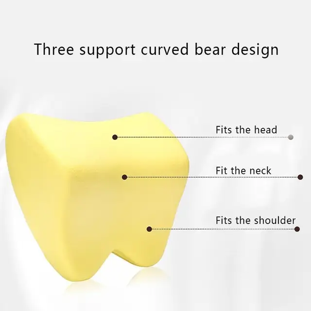 Car Pillows Headrest Neck Rest Cushion Support Seat Accessories Auto Black Safety PU Leather Knitted Pillow Universal Decor 4