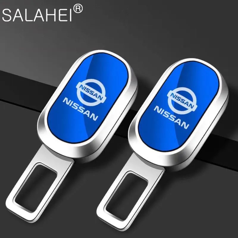 1/2Pcs Car Seat Belt Buckle Extender Insert Plug Clip For Nissan Nismo