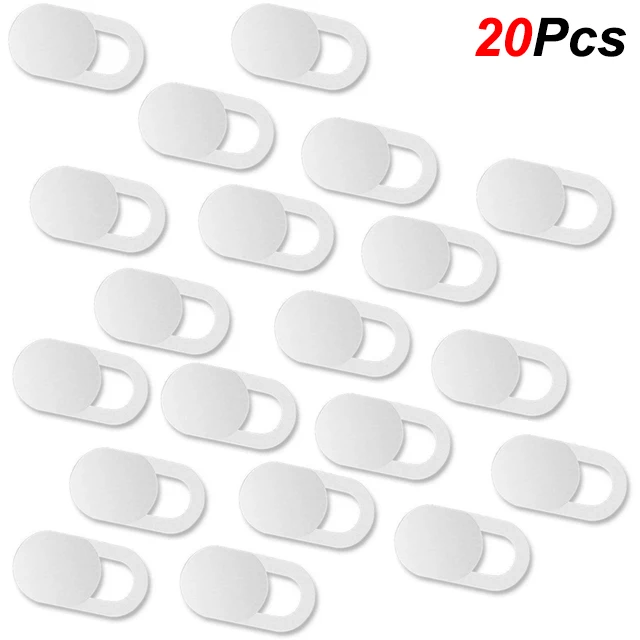 20Pcs Laptop Webcam Cover Universal Antispy Lens Privacy Cover For iPad Web PC Macbook Tablet lenses Privacy Ultra thin Sticker wide angle lens for mobile Lenses