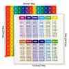 Multiplication Games Pop Toy Erasable Card Pen, Quick Push Pop Math Learning Writing Games, Educational Stationery for Kid Pupil 2