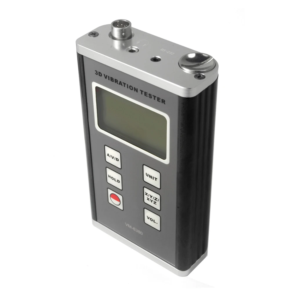 Vibration Detector VM-6380 Measuring Speed, Acceleration And Displacement Frequency 10Hz ~ 10kHz Mechanical Vibration Analyzer 3