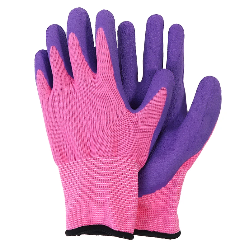 1 Pair Unisex Breathable Children Gardening Gloves Durable Waterproof Toddlers Gloves 5