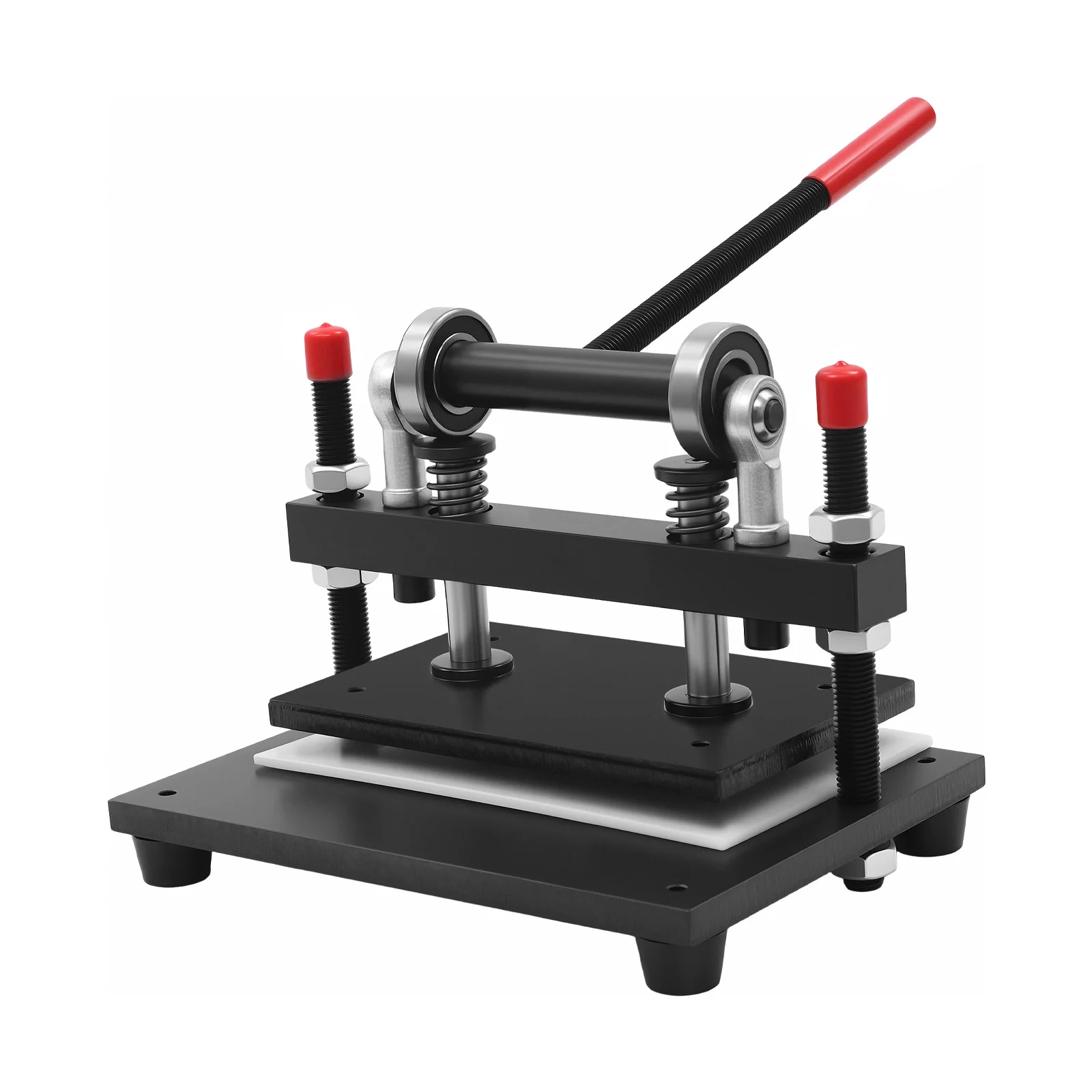 Manuelle Lederschneidemaschine 2T-Presse 10x6,3 Zoll Stanzmaschine für Leder, Stoff, Gummi mit einstellbarem Hub 0-4 Zoll – Detail 13