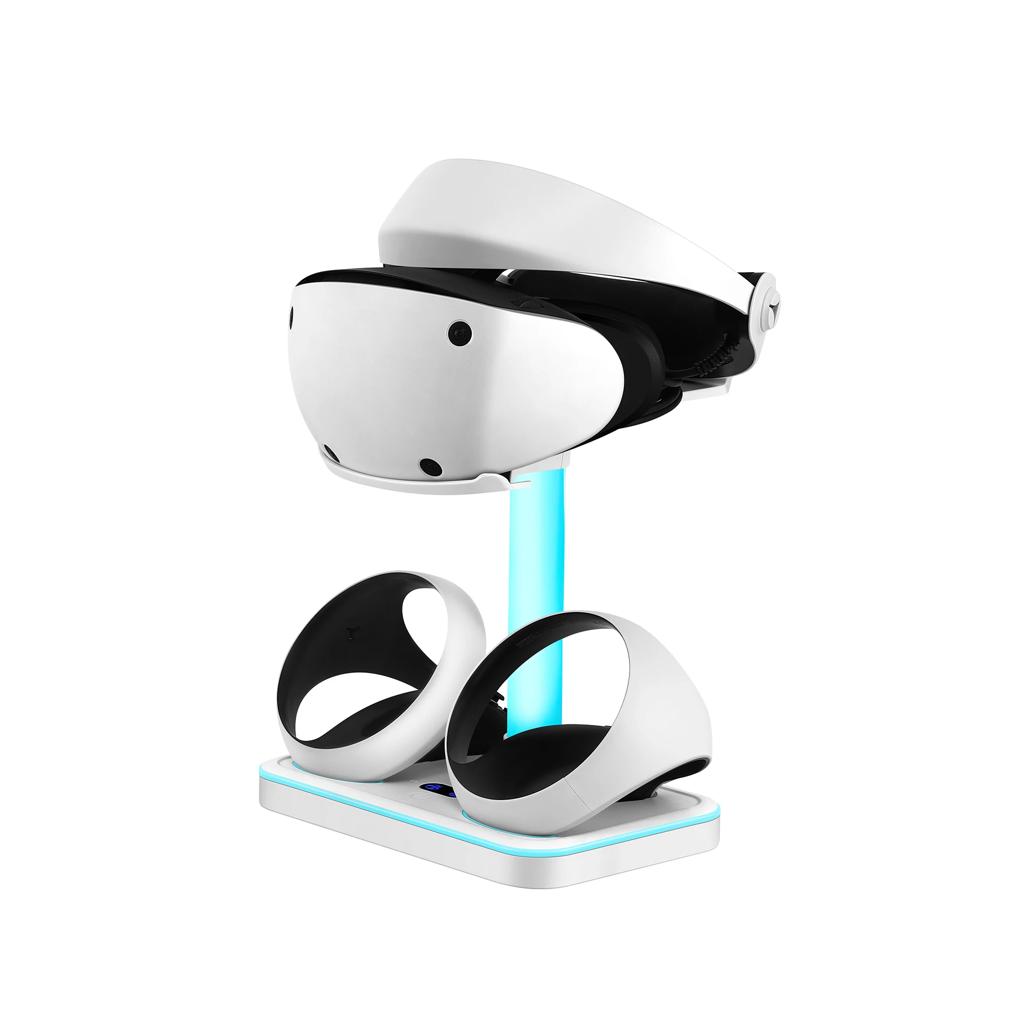 

Для PS5 VR2 RGB Строительная Магнитная Радужная зарядная док-станция VR2 очки гарнитура подставка зарядное устройство