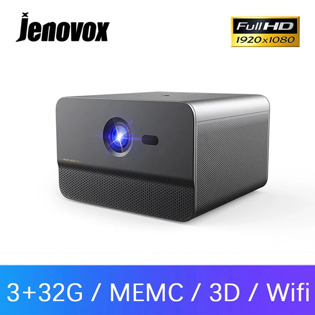 Jenovox M3000 Pro DLP Projector Produce by Changhong 1080P Projector