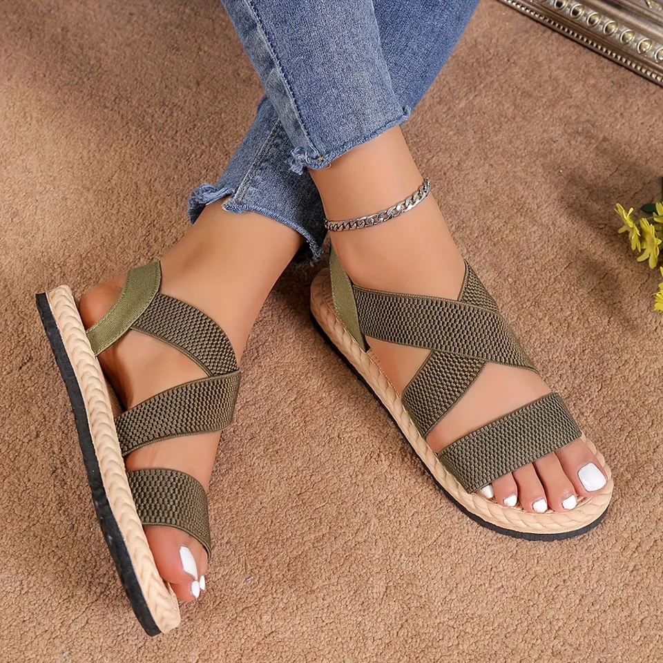 Comfortable Women Summer Flat Beach Sandals