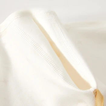 سترة أطفال ربيعية لحديثي الولادة بتصميم كرتوني بنصف خلفي سترة أطفال من القطن الخالص الناعم المولود الجديد بدون عظم 5