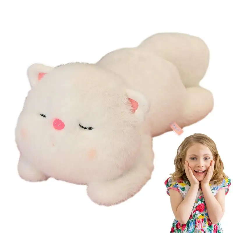

Kitten Plush Cat Stuffed Animals For Kids With Delicate Touch Elastic Kitten Cat Toys For Girls Realistic Cat Stuffed Animal