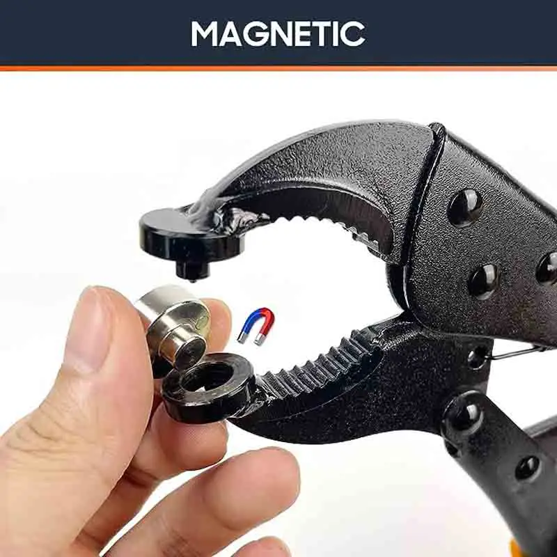 Metal Snap Buttons Heavy Duty Snap Fastener Tool Adjustable Setter Installation Kit Snaps for Boat Cover Canvas