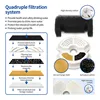 2L Automatic Cats and Dogs Water Fountain with LED Lighting USB Pet Water Dispenser with Recirculate Filtring for Pet Feeder 5