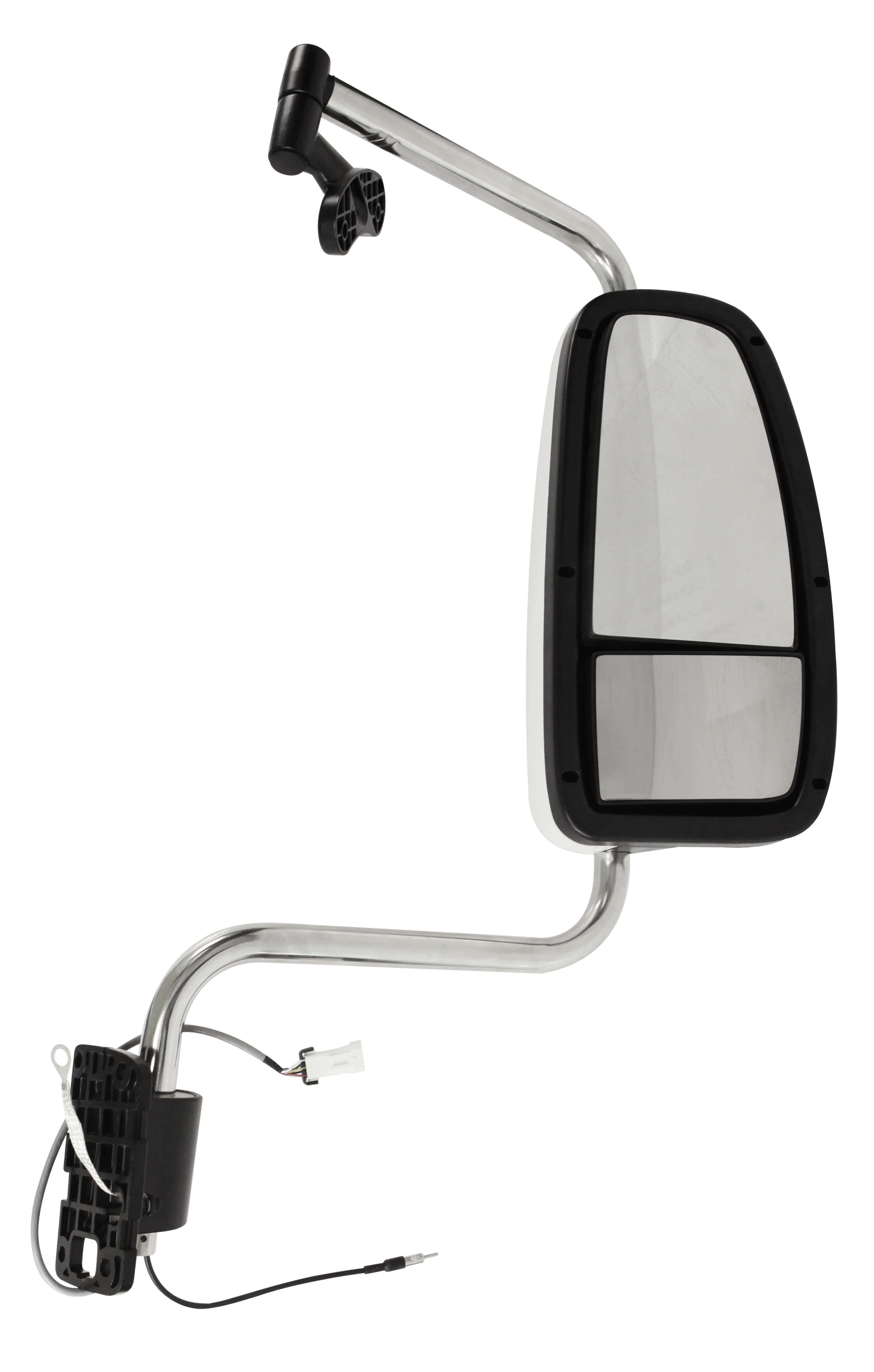 International 9200 American truck parts rearview mirrors COMPLETE MIRROR ASSEMBLY CHROME FINISH ELECTR HC-T-18022-C
