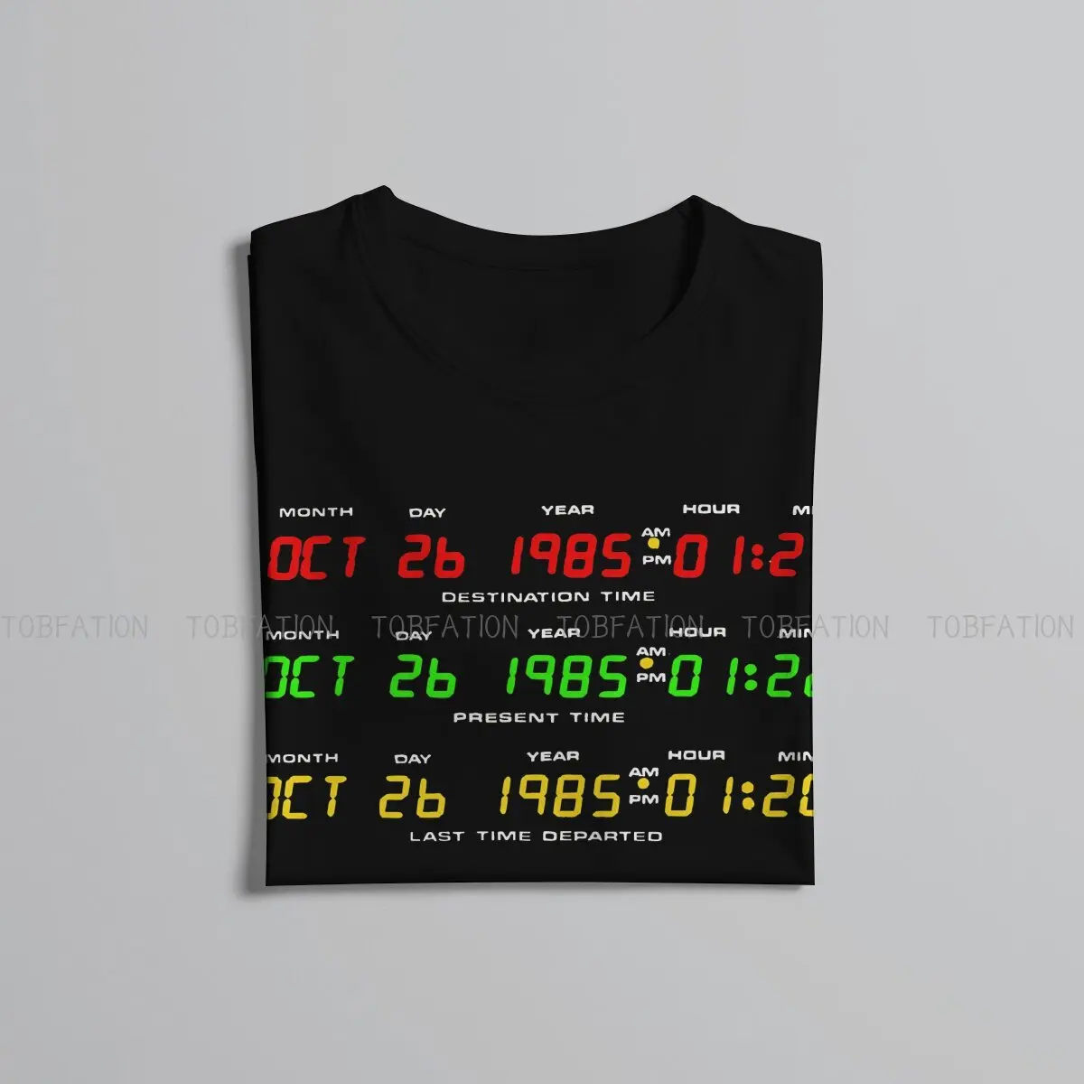 Back to the Future Time Circuits Graphic Men's Cotton T-Shirt