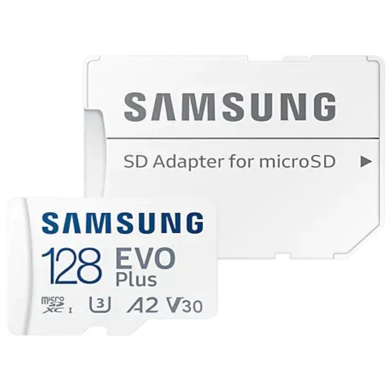 Scheda Di Memoria Samsung Evo Plus 2021 Microsd Xc Da 128Gb Con Adattatore/Classe 10/ 130Mbs