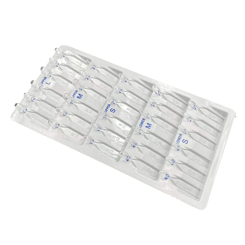 

30Pcs/Box Dental Veneer Mould Resin Light Cure Orthodontic Anterior Front Teeth Fast Quick Small Large Dentist E1YD