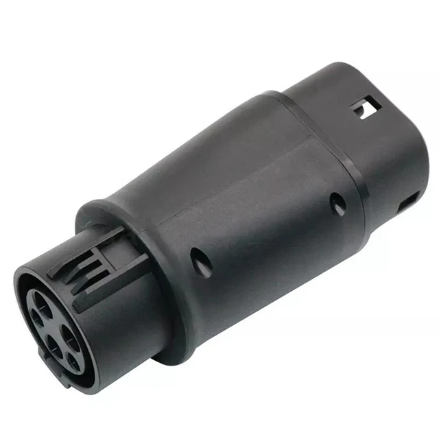 EVSE EV Adaptor 32A J1772 Type 1 To Type 2 Plug EV Adapter, Electric Cars Vehicle Charger Charging Connector 2