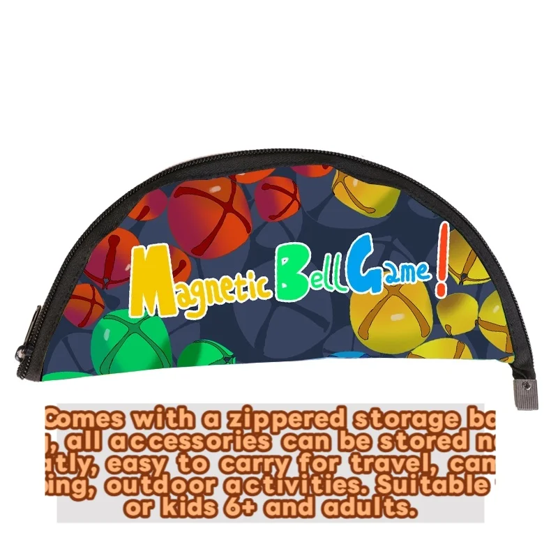 자석벨 챌린지 게임, 몬테소리 소근육 발달 훈련 장난감, 6세 이상 어린이용, 24인용 가족 테이블 게임, 휴대용 여행 게임 선물, 생일, 파티, 크리스마스, 할로윈, 부활절, 국경일, 어린이날에 적합, 남아