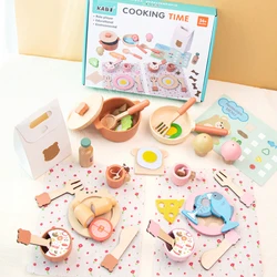 Children's Early Education Mini Cookware Toy Set (Little Bear Cooking)