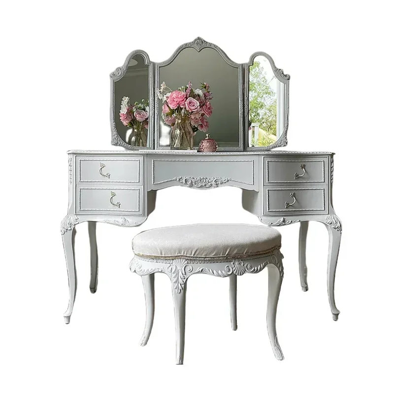 Nordic White Makeup Dresser 6