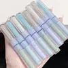 2 In 1 Double-head Glitter Liquid Eyeshadow Brightening Lightweight Waterproof Matte Blue-green Summer Lying Silkworm Eye Makeup 4