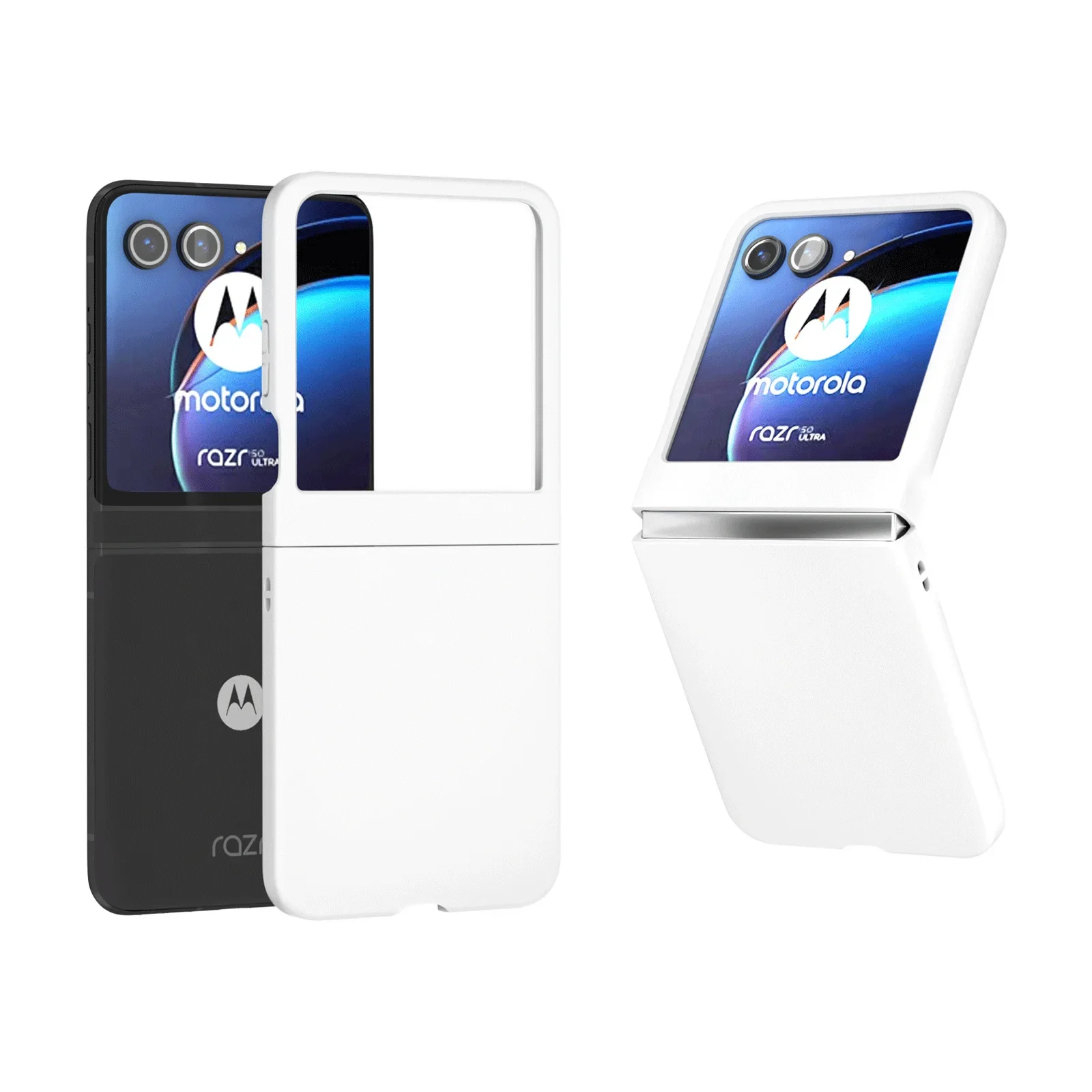 Ultrathin Skin Feel Candy Color Flip Case with Film Protection