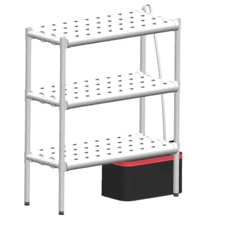 

108 Holes Simple Installation Indoor Hydroponic Planting System Vertical Frame