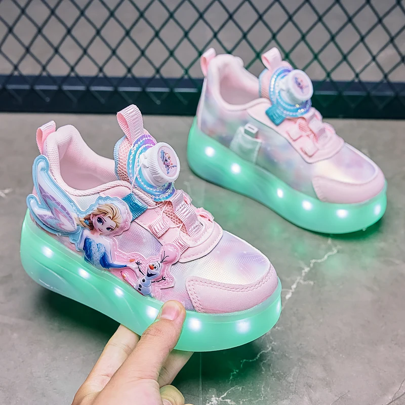 elastic band kids roller shoes