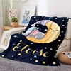 Winter New Pattern Blanket Baby Girl Boy Blankets Flannel Fleece Throw Blanket Personalized Family Friends Blanket Gifts 2