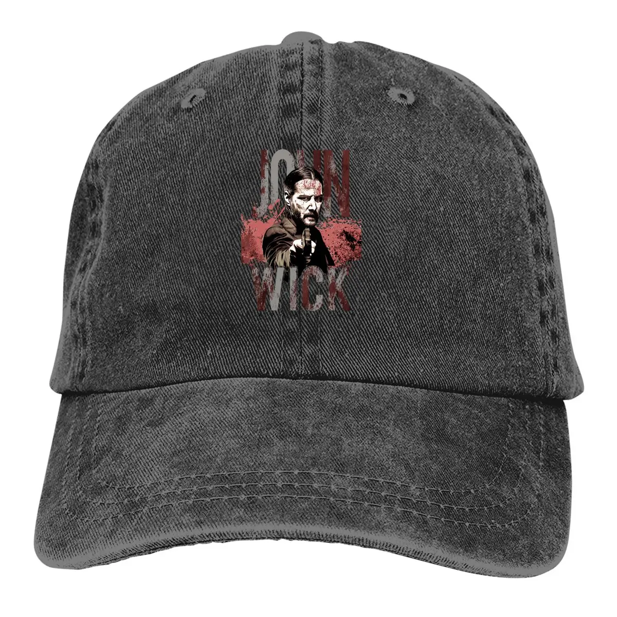 

Action Classic Baseball Cap Men Hats Women Visor Protection Snapback John Wick Film Caps