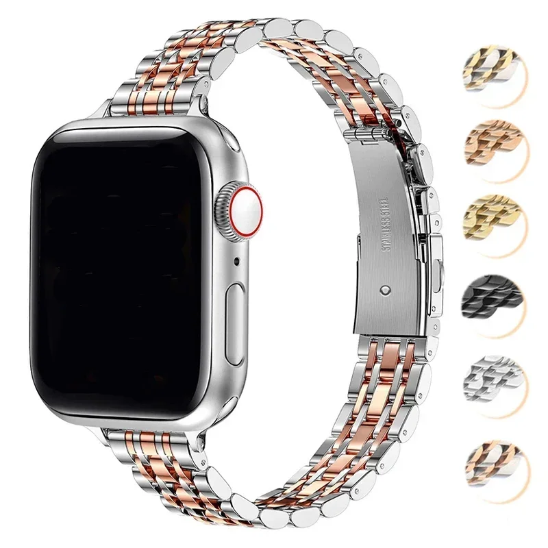 Elegant Stainless Steel Watch Band Bracelet