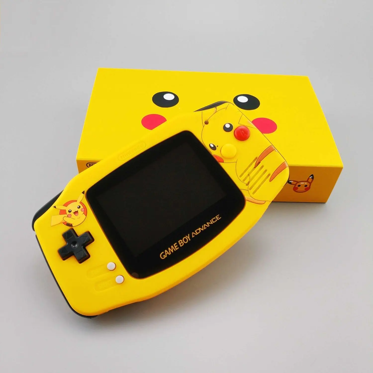 Pokemon Yellow Game Boy Color Gba Original Salvando + Case!