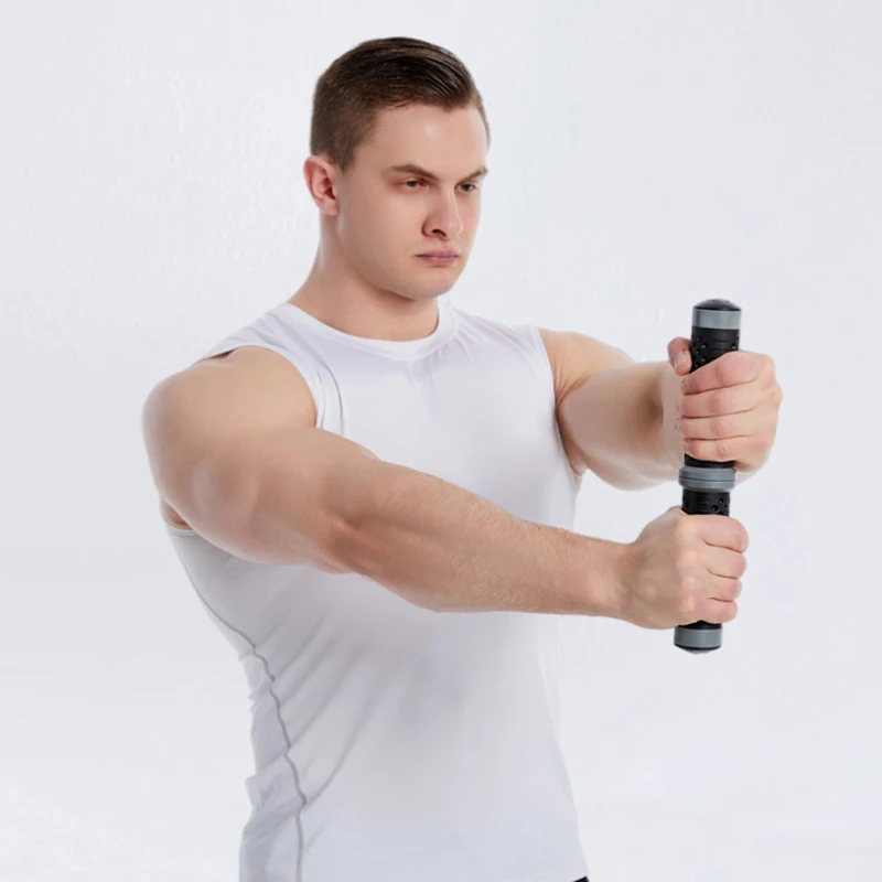 

20 60kg PVC Rotate Safety Twister Torsion Bar for Arm Wrist Elbow Strength Indoor Gym Tennis Basketball Badminton Training