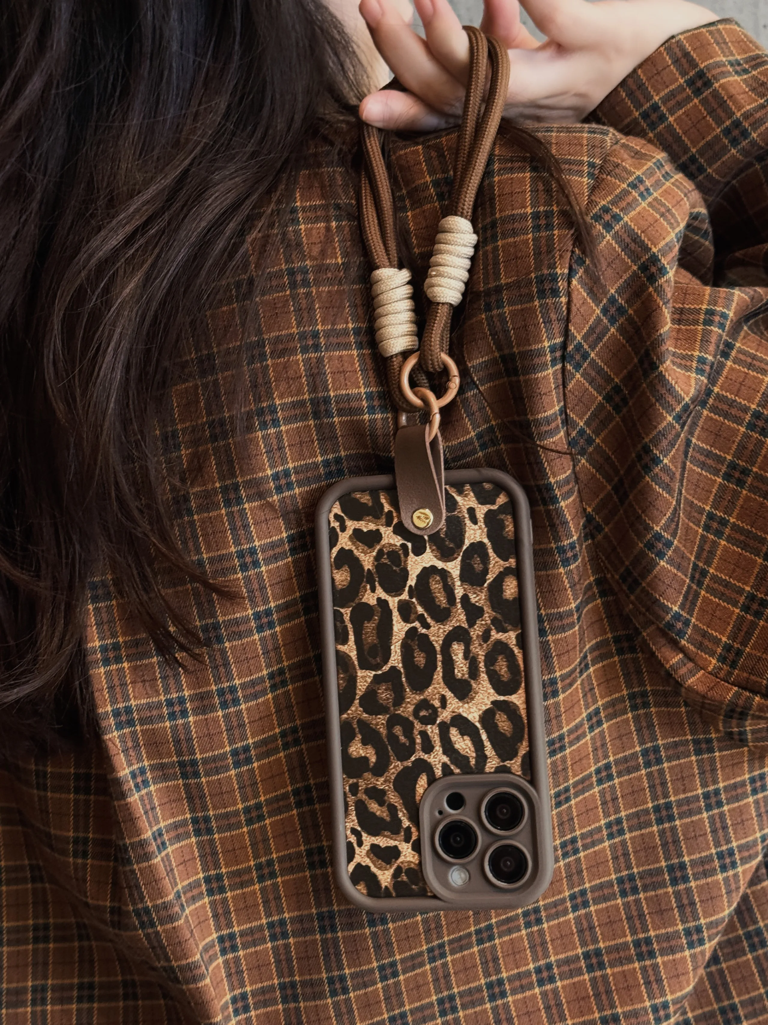Chic Brown Leopard Pattern Soft Silicone Phone Case Cover