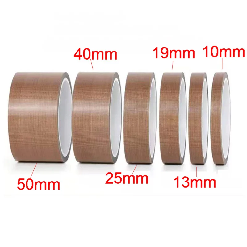 300 Degree High Temperature Resistance Adhesive Tape Cloth Heat Insulation Sealing Machine PTFE Tape high temperature tape