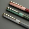 Morandi Fountain Pen Calligraphy Brush Metal Soft Bristle Small Regular Calligraphy Brush (for students' drawing and writing) 5