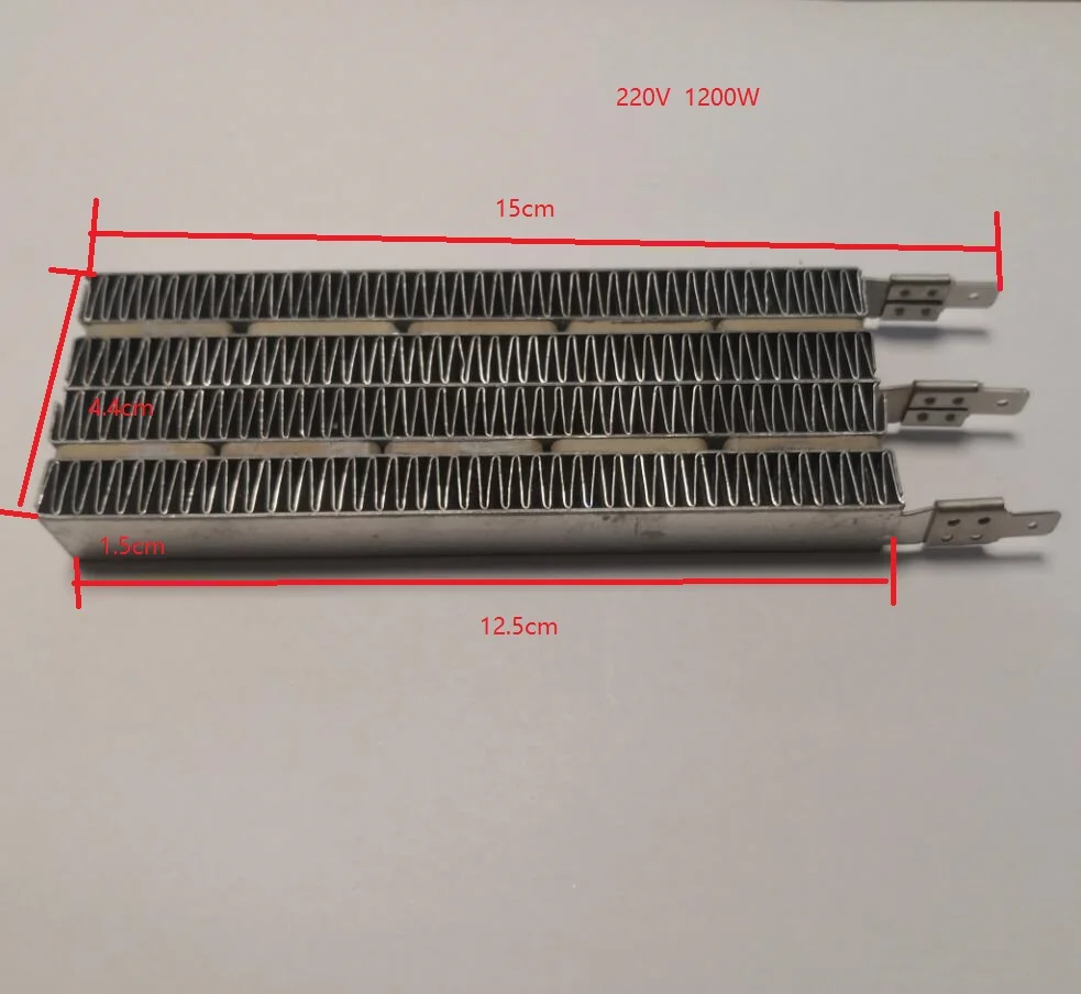 Clothes Dryer Parts PTC wave Heating Pad Size 125X44mm dryer filter