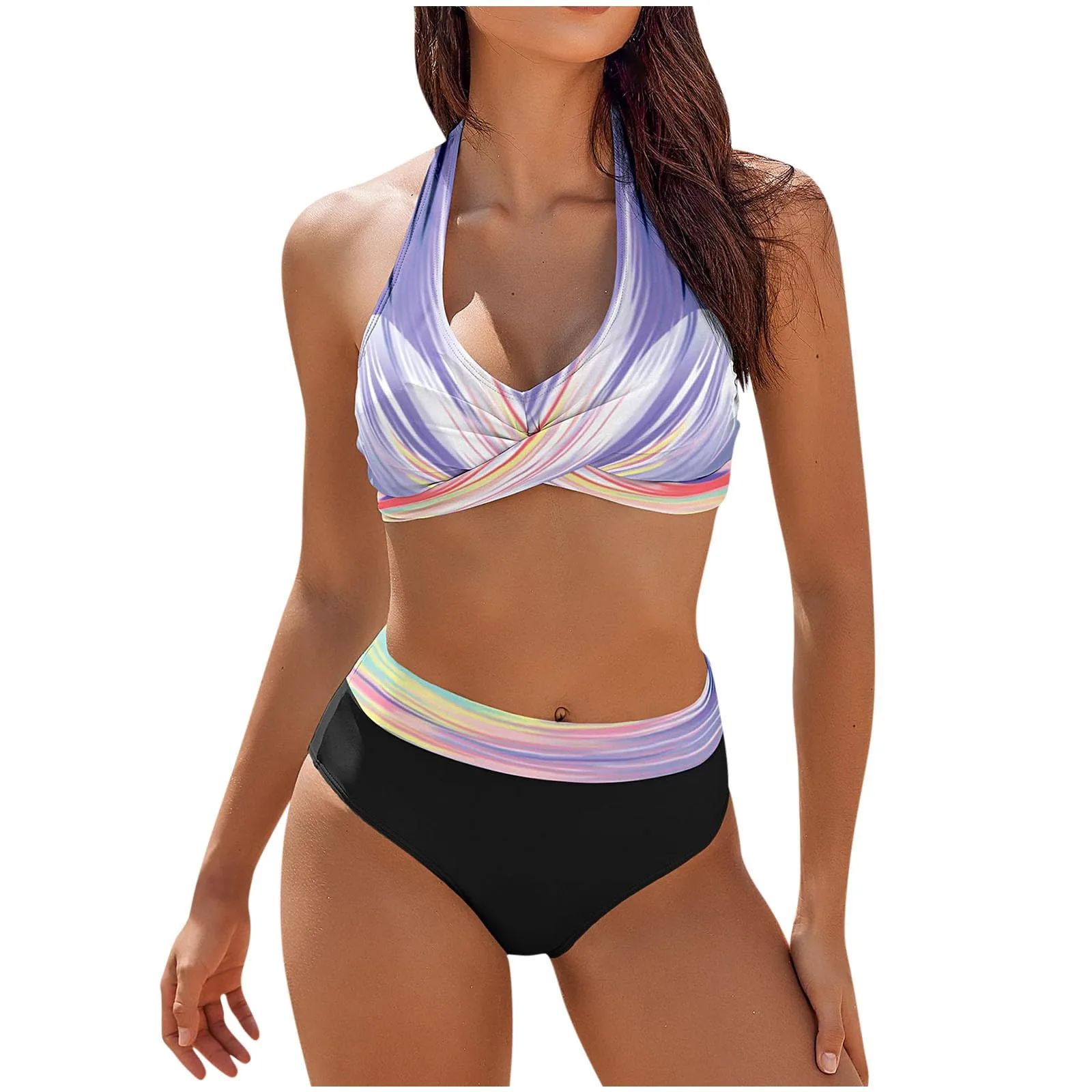 Sexy Bikini Push Up Swimwear Women Brazilain Biquinis Feminino 2024 Mujer Swimsuit Tanga Swimming Bathing Suit 2 Piece Set Mujer 4