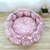 Adjustable Pet Bed Pet Nest Bed Pet Cushion For Cats Puppies Supplies Drawstring Creative Soft Warm Nest Dual-Use 5