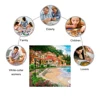 Amazing Wooden Puzzles Italian Bay Landscape Wood Jigsaw Puzzle Craft Irregular Family Interactive Puzzle Gift for Friend Gather 4