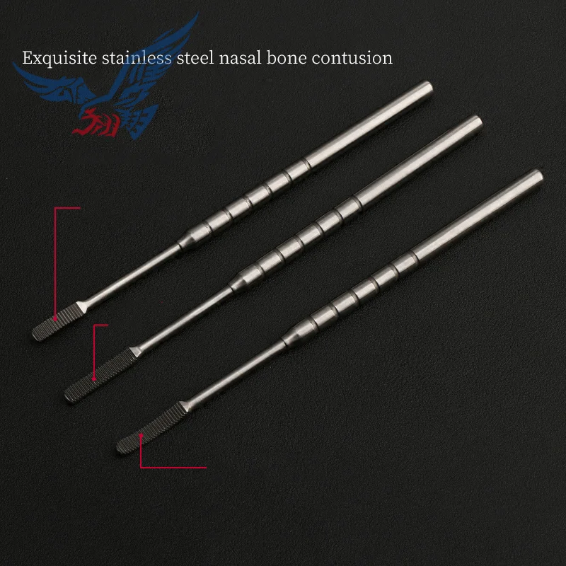 Rhinoplasty instruments stainless steel surgical tools nasal bone file straight curved curved nasal bone file beauty plastic surgical tool