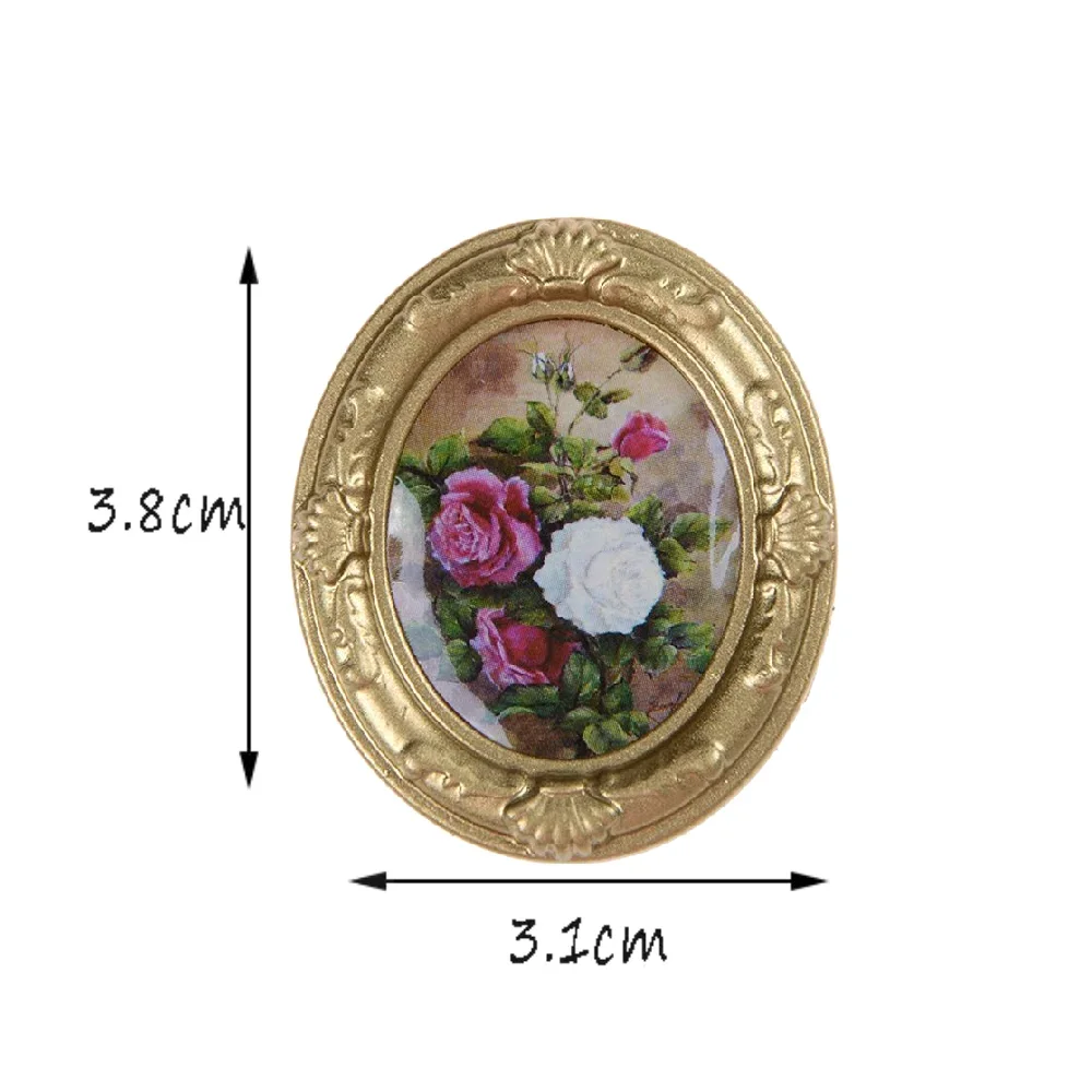 2 STKS FONGKNOX Miniatuur Schilderen Poppenhuis Miniatuur Fotolijsten