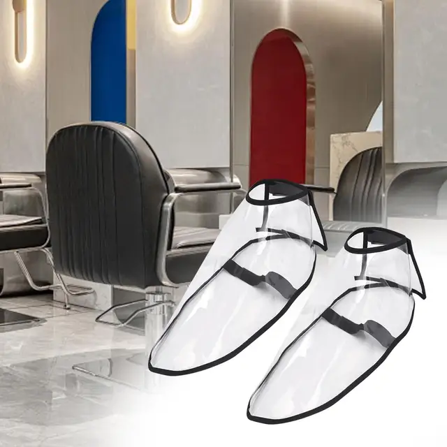 깨끗한 발, 안전한 작업 환경, 다목적용 방수 PVC 이발소 신발 커버