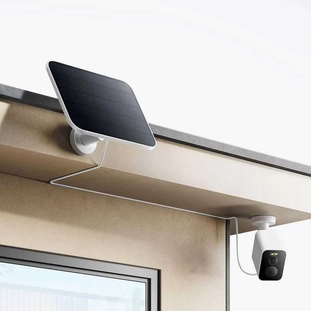 Pannello solare impermeabile IP67 per telecamera esterna Xiaomi solo per fotocamera Xiaomi serie BW Porta USB-C di conversione fotoelettrica - immagine 4