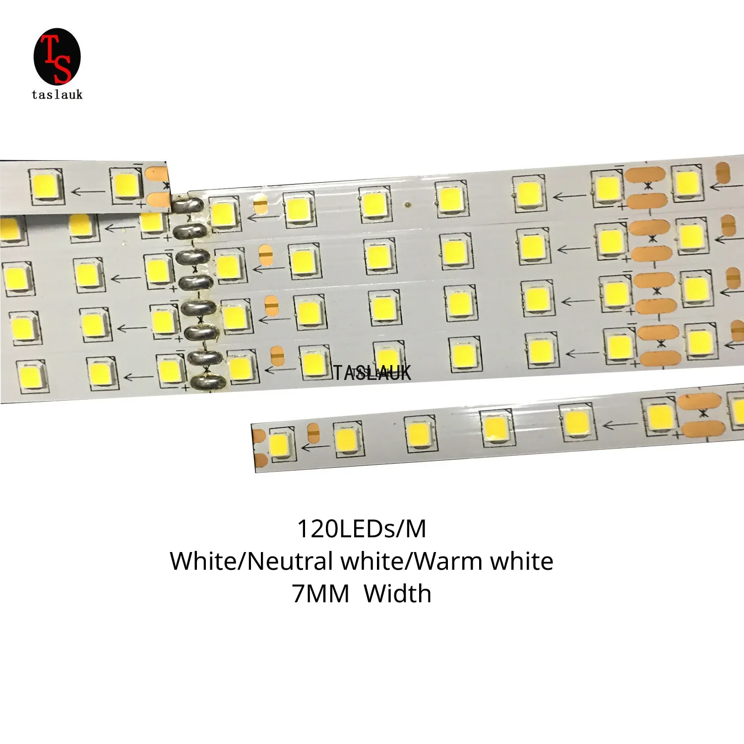 정전류 LED 스트립 2835 200leds 120leds 화이트 6000K 웜 NW 4000K CCT 수리용 샹들리에 리본 테이프 천장 조명