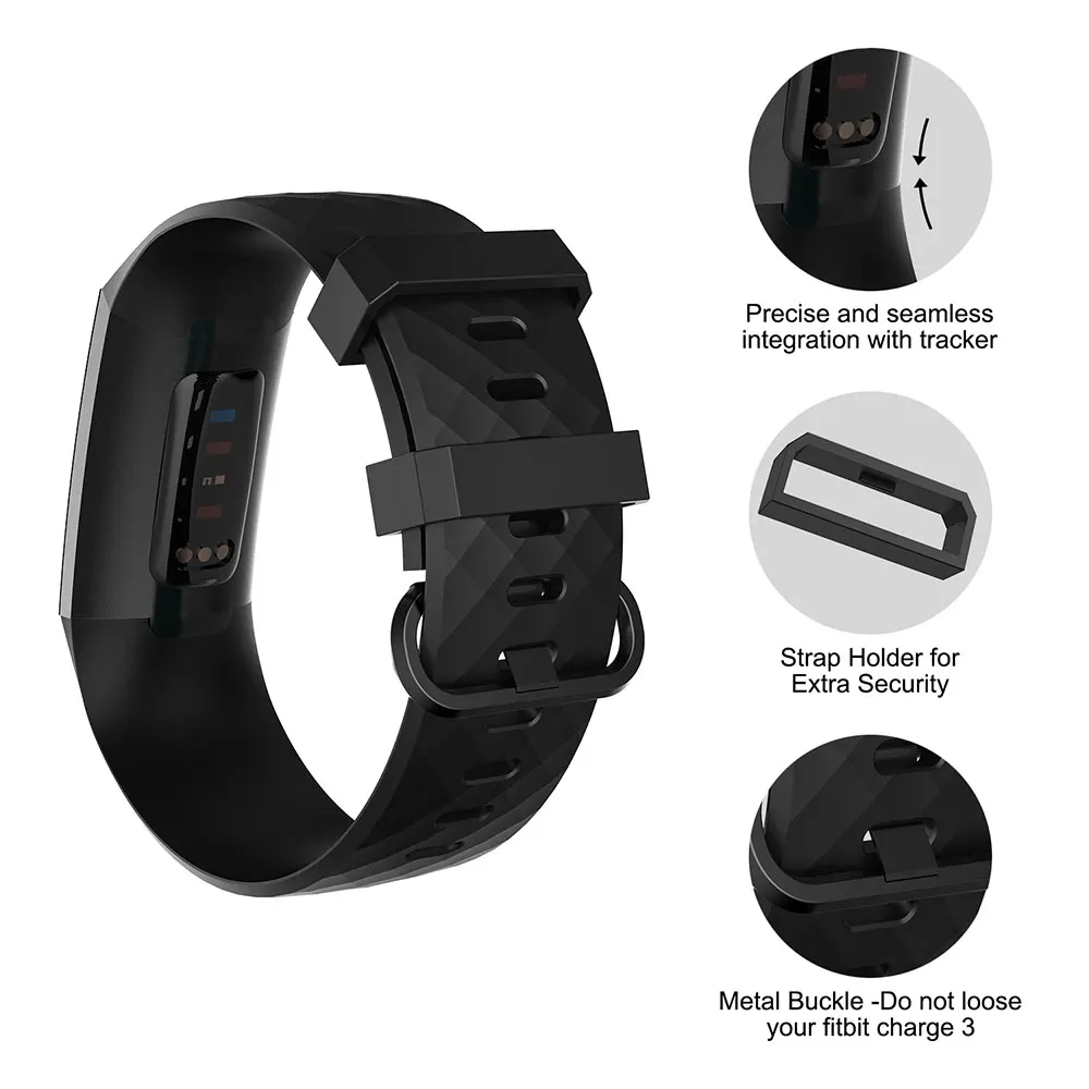 Fitbit Charge 3 4  Ʈ Ǹ  , Ʈ ġ ð  ո  Charge3 Charge4 ׼
